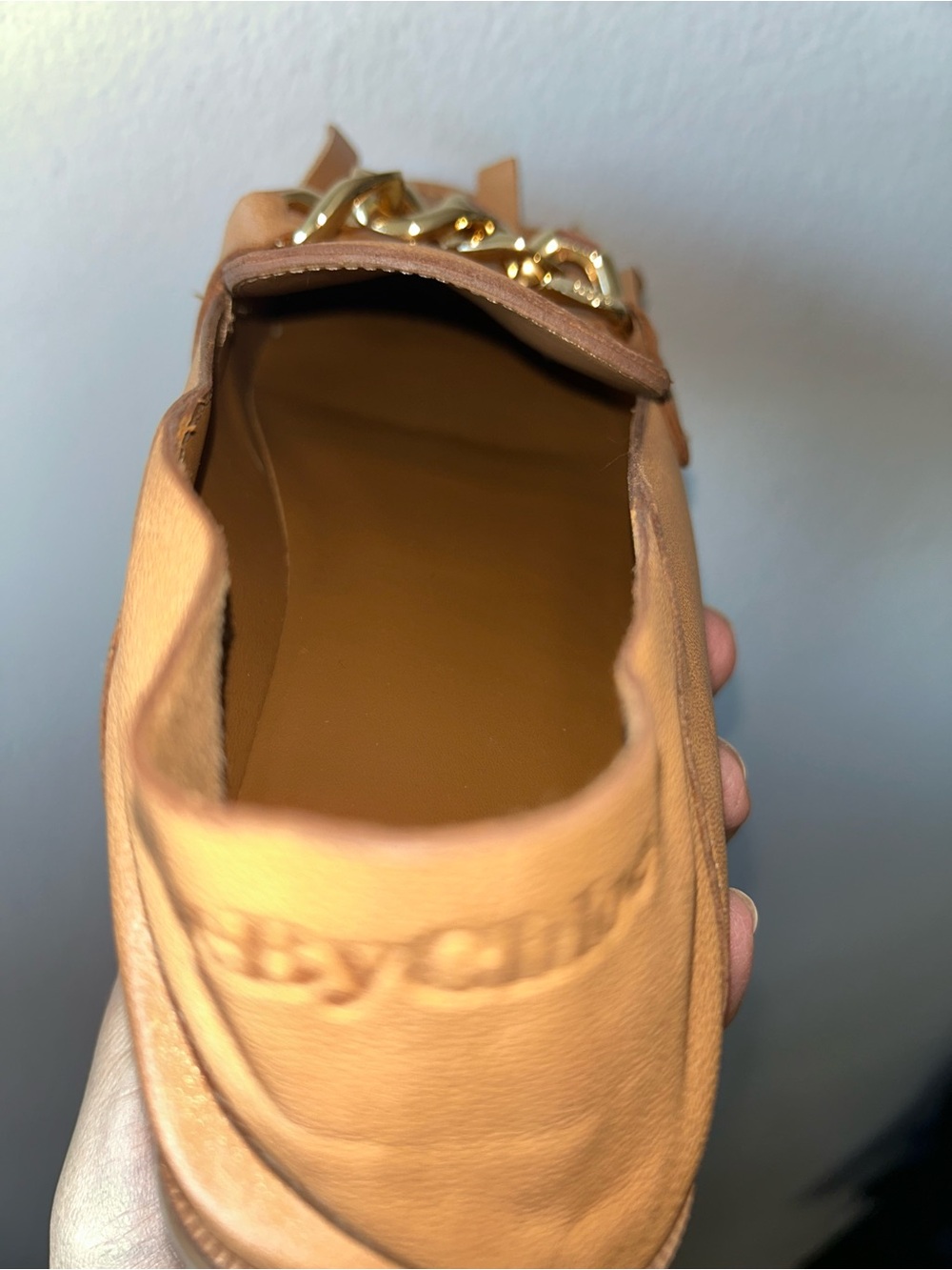 SEE BY CHLOÉ Fringe Flap Loafers in tan - Picture 7 of 15